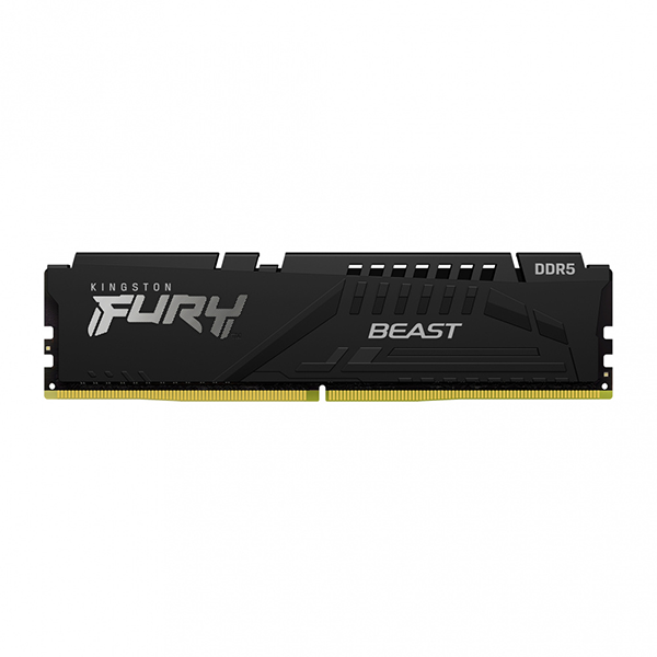 Memoria RAM Kingston Fury 16GB 5200MT/s DDR5 CL40 DIMM  Beast Black KF552C40BB-16