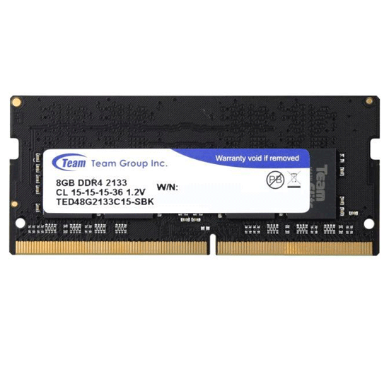 Memoria Ram TEAM GROUP SODIMM 8GB 2133Mhz  PC4-17000