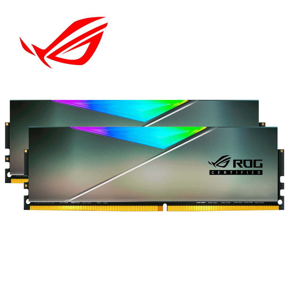 Memoria Ram XPG DDR4 D50  ASUS ROG RGB 32GB (2x16GB) 3600MHz PC4-28800 U-DIMM 288-Pin CL17-21-21 Kit AX4U360016G17H- DC50R