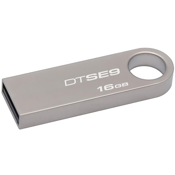 Memoria USB 16GB 2.0 Metal Kingston