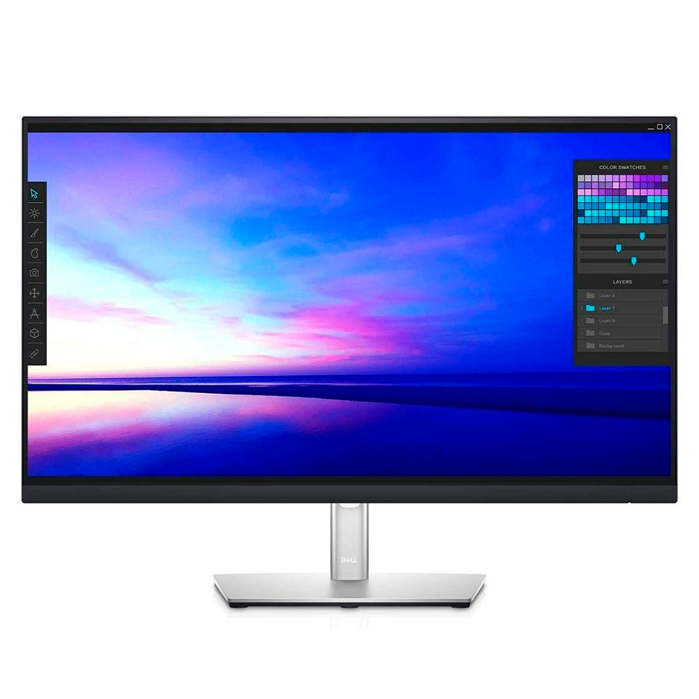 Monitor Dell P3221D 31.5", QHD (2K) Wide 1440p Monitor LCD - 16:9 - Negro