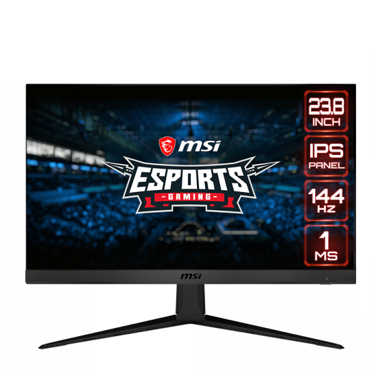 Monitor MSI Gaming 24" 1ms 144hz IPS 1920x1080 HD FLAT G241