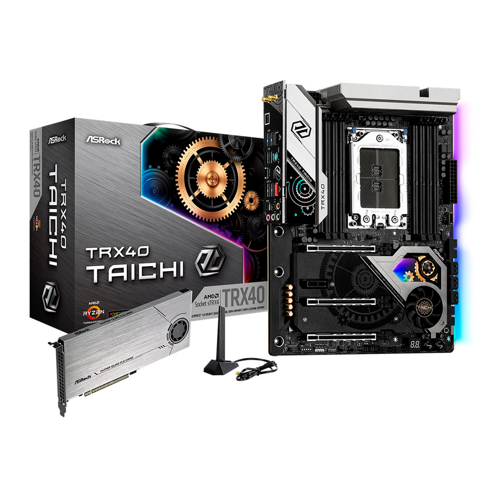 Motherboard AsRock TRX40 TAICHI STRX4 AMD 3RD GEN Threadripper