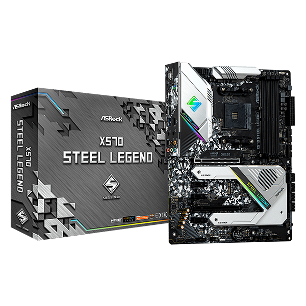 Motherboard AsRock X570 Steel Legend  AM4 3000 Series DDR4 M.2