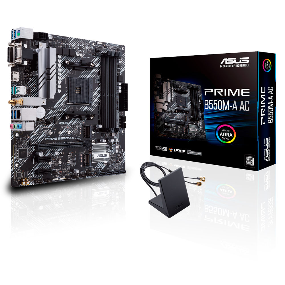 Motherboard Asus PRIME B550M-A AC AM4 Aura