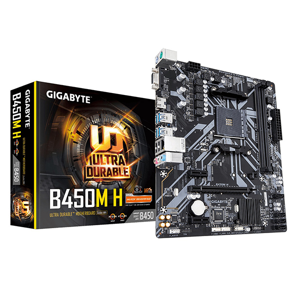 Motherboard Gigabyte B450M H  AM4 2xDDR4