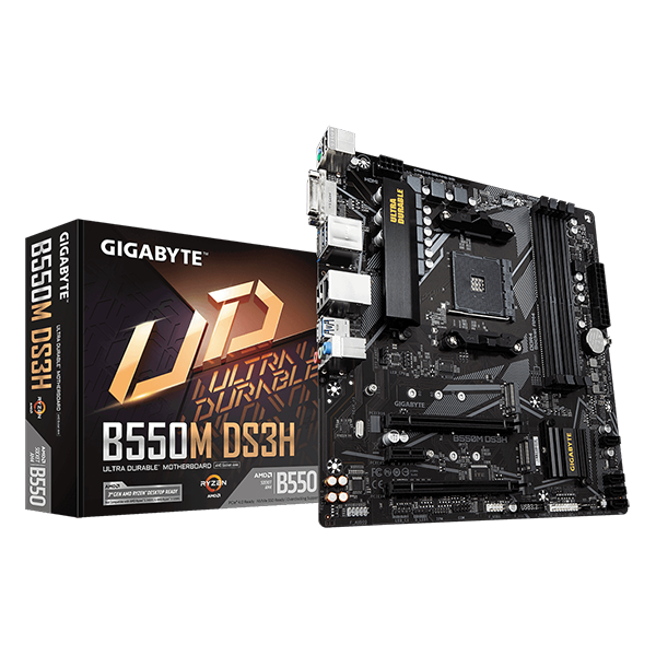 Motherboard Gigabyte B550M B550M DS3H AC R2 - 9MB55MDHR-00-G10 AM4 -DDR4