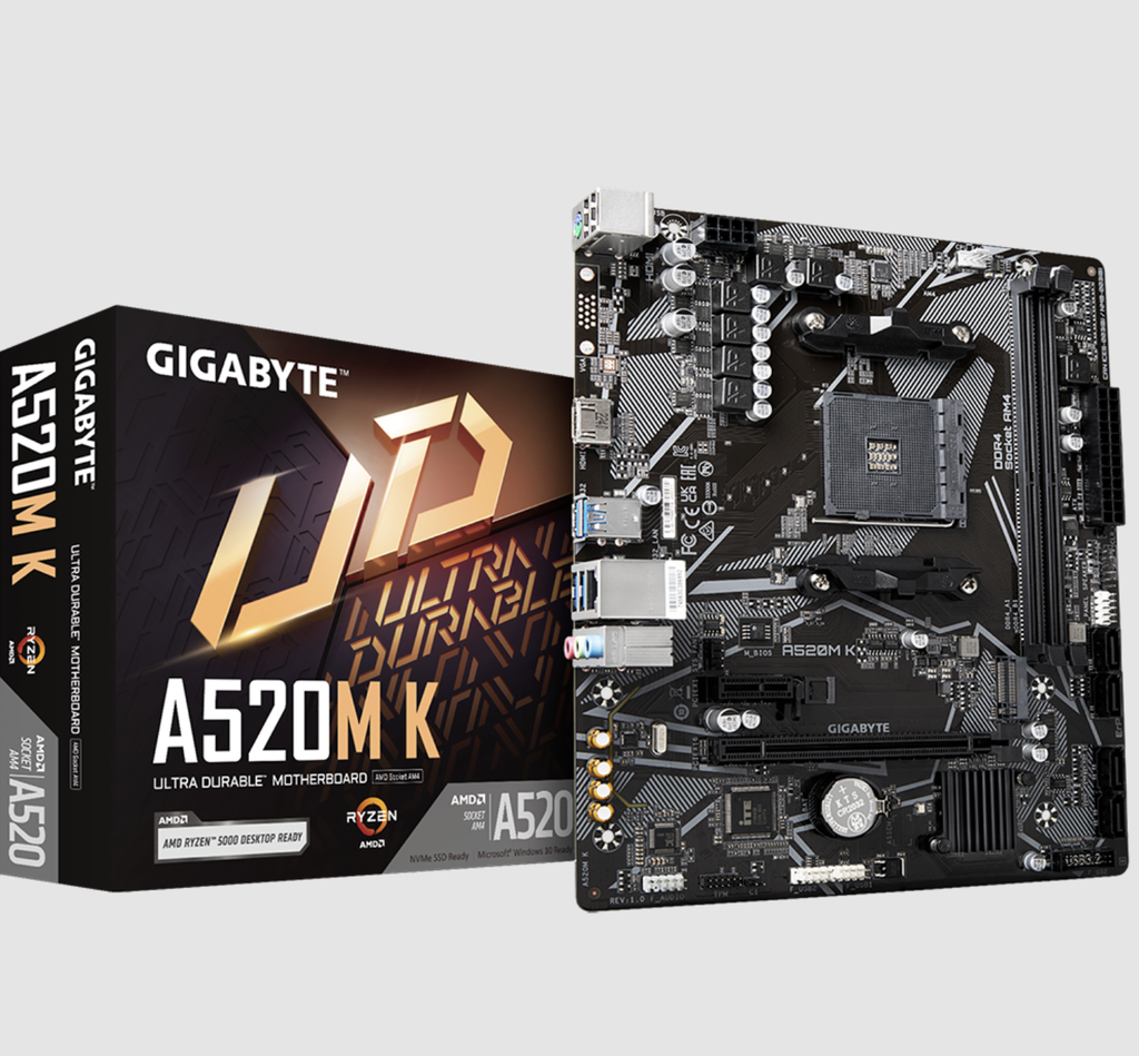 Motherboard Gigabyte Tarjeta Madre A520M K V2 AM4