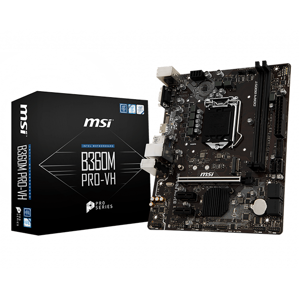 Motherboard MSI B360M PRO VH Intel LGA 1151 8TH Gen