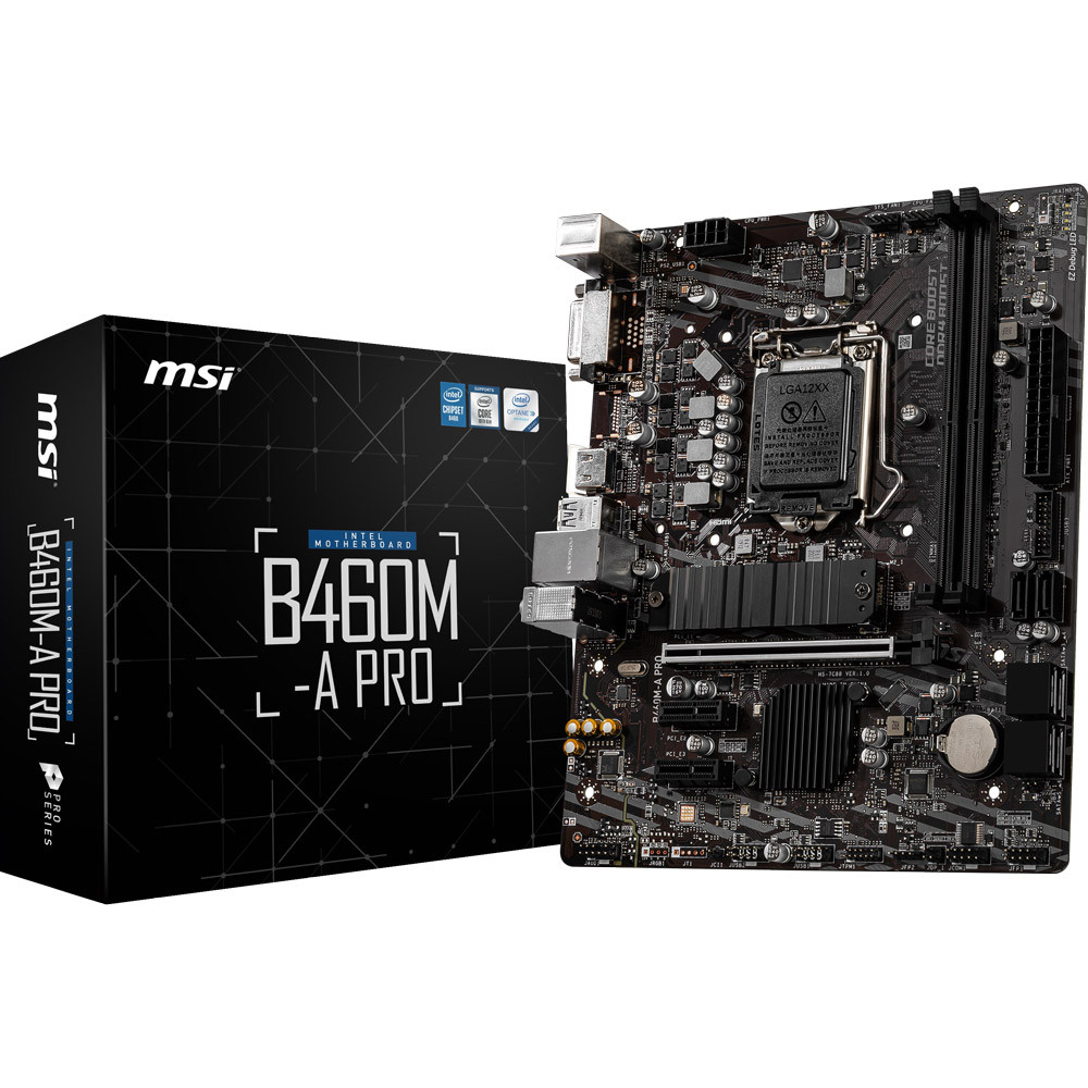Motherboard MSI B460M-A PRO LGA 1200 Micro ATX