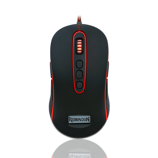 Mouse Gaming MARS M906 Ambidiestro 4,000 DPI 9 Bonoes Regradon