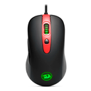 Mouse Gaming Redragon Gerberus, 7200DPI, High performance, USB Wired, 6 botones programables - M703