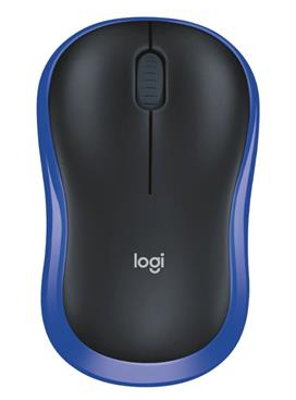 Mouse Logitech Cordless M185 Blue 2.4GHz, 910-003636