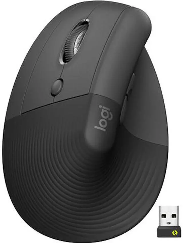 Mouse Logitech Lift Vertical Ergonomic Graphite-910-006467