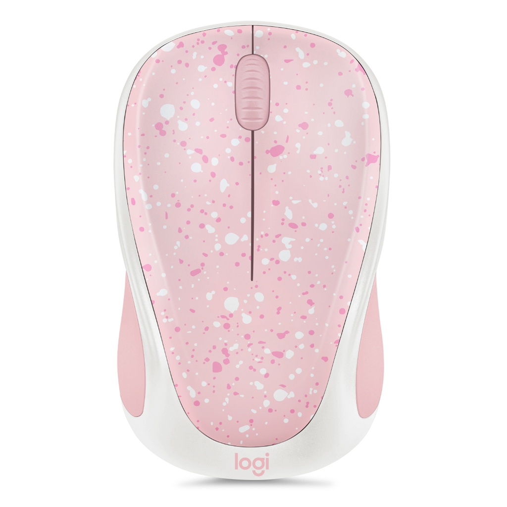 Mouse Logitech M317c Wireless Mouse Rose Splash  2.4GHz Nano 910-006213