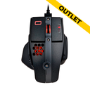 [OUTLET] Mouse Gaming Thermaltake LEVEL 10 M 16000 DPI Advance Láser OMRON Switch RGB - Openbox