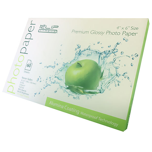 Papel Premium Glossy 4x6 Klip Xtreme 60 unidades, KPA-460