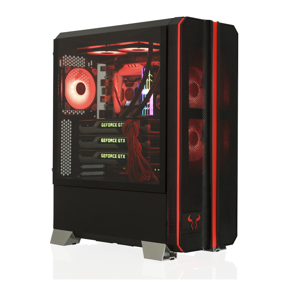 Pc Case Riotoro CR1288 Prism RGB Full-Tower Case.