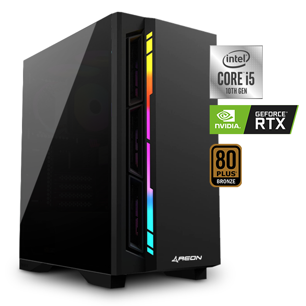 PC Gaming NX Force 400, Intel i5 10400, GPU RTX 3050 8GB