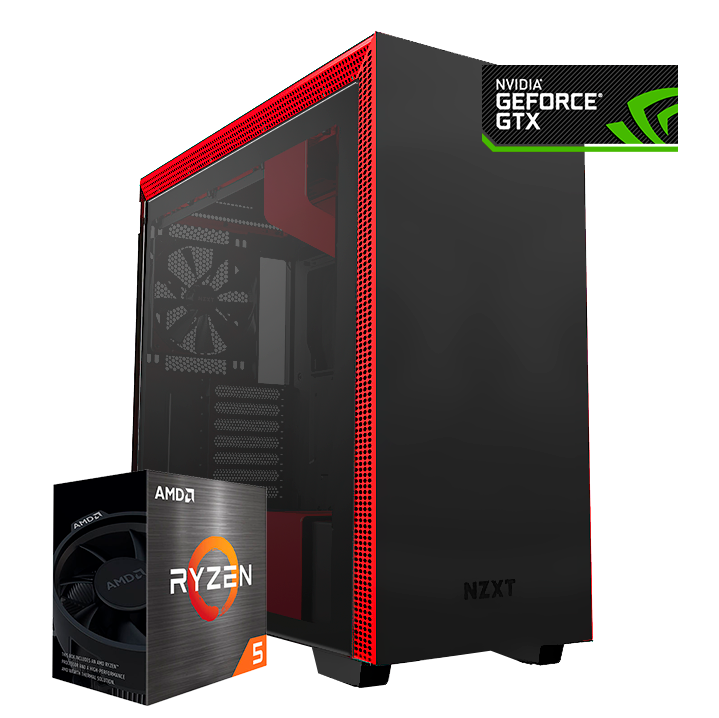 PC H710 ZEN 5 4500, GTX 1650 4GB, 16GB DDR4, M.2 256GB.