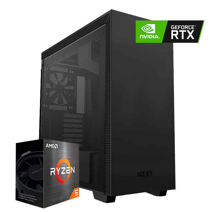 PC iZEN, Ryzen 5 5500, RTX 4060 Ti 8GB,16GB DDR4, M.2 512GB