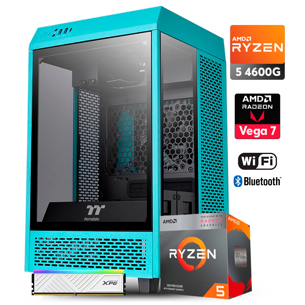 Pc Mini ZEN - BMO Ryzen 5 4600G, Vega 7, DDR4 16GB, M.2 512GB, 600W 80+ Gold