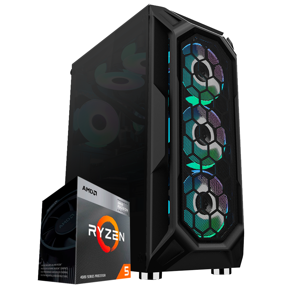 PC Potato MAX, Ryzen 5 4600G,16GB DDR4, SSD 250GB