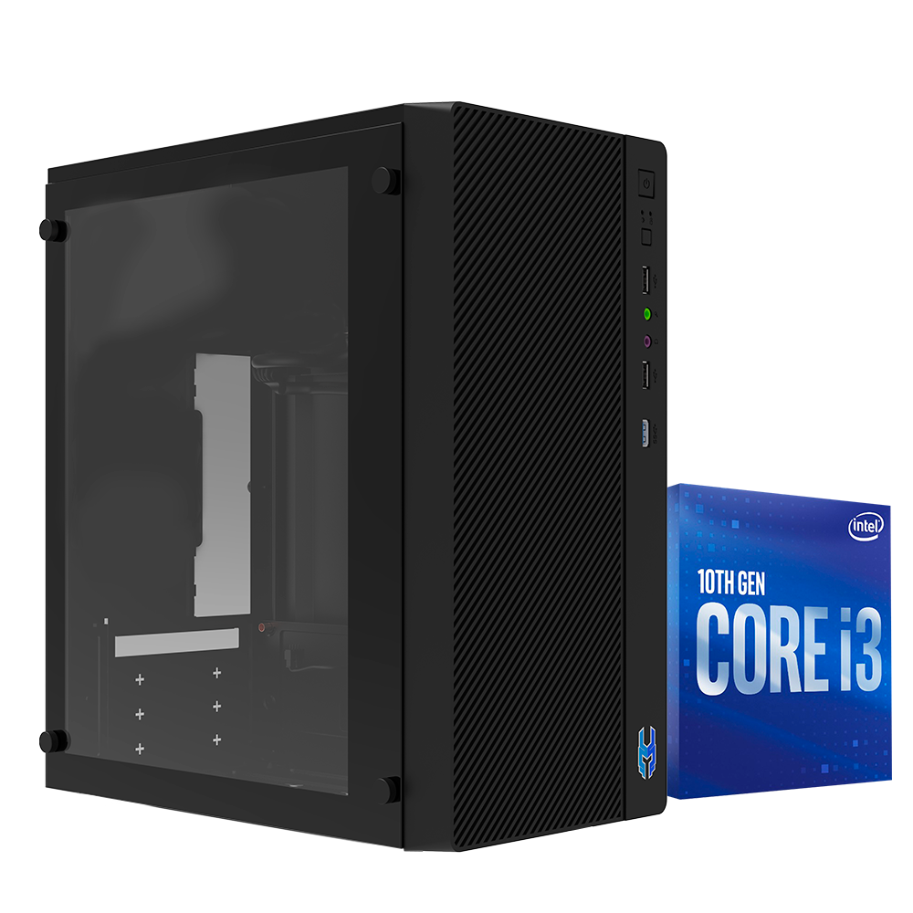PC Standard | Intel i3 10100 10th, 16GB RAM, M.2 256GB, 500W