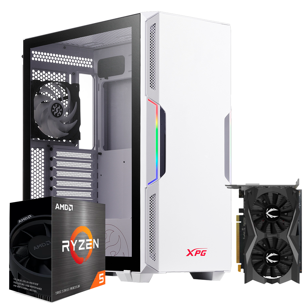 PC STARKER GTX RYZEN 5 5500, GTX 1650 4GB, DDR4 16GB, M.2 500GB, 450W 80+ BRONCE
