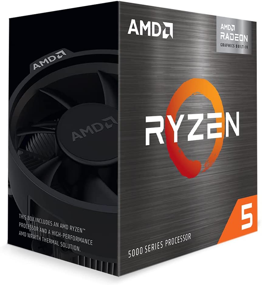 Procesador AMD Ryzen 5 5600G 3.9Ghz 65W TDP AM4