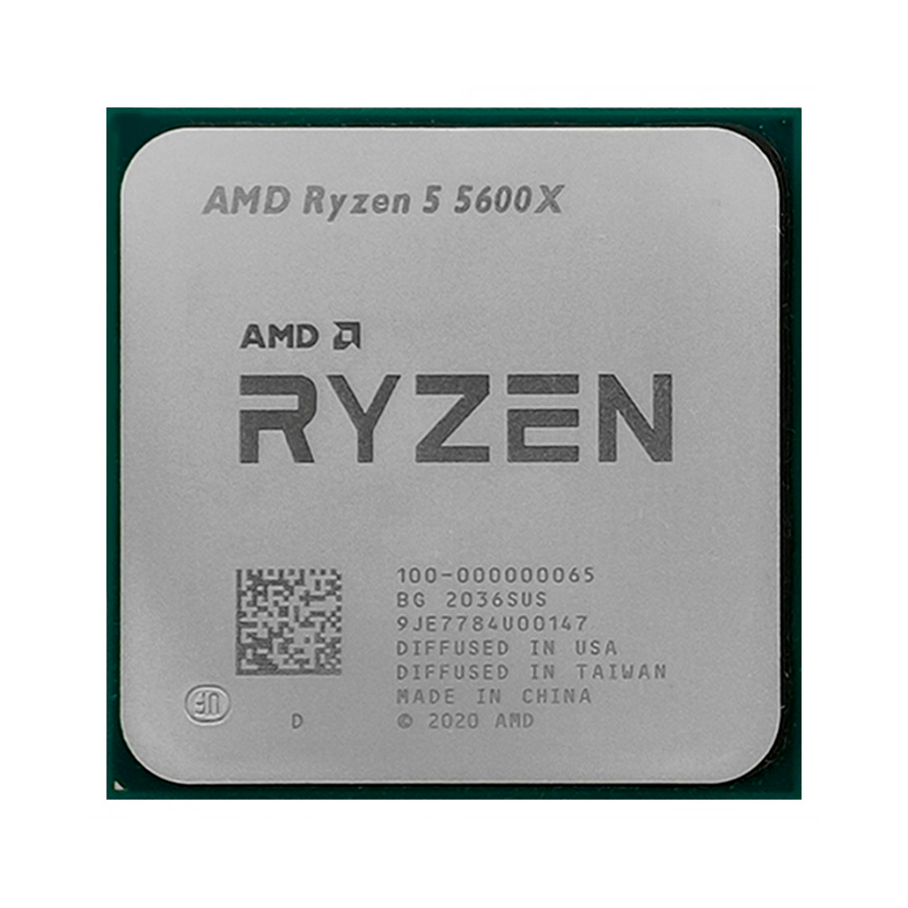 Procesador AMD RYZEN 5600X 6 Núcleos, 12 Hilos 3.7Ghz - OEM - Sin caja