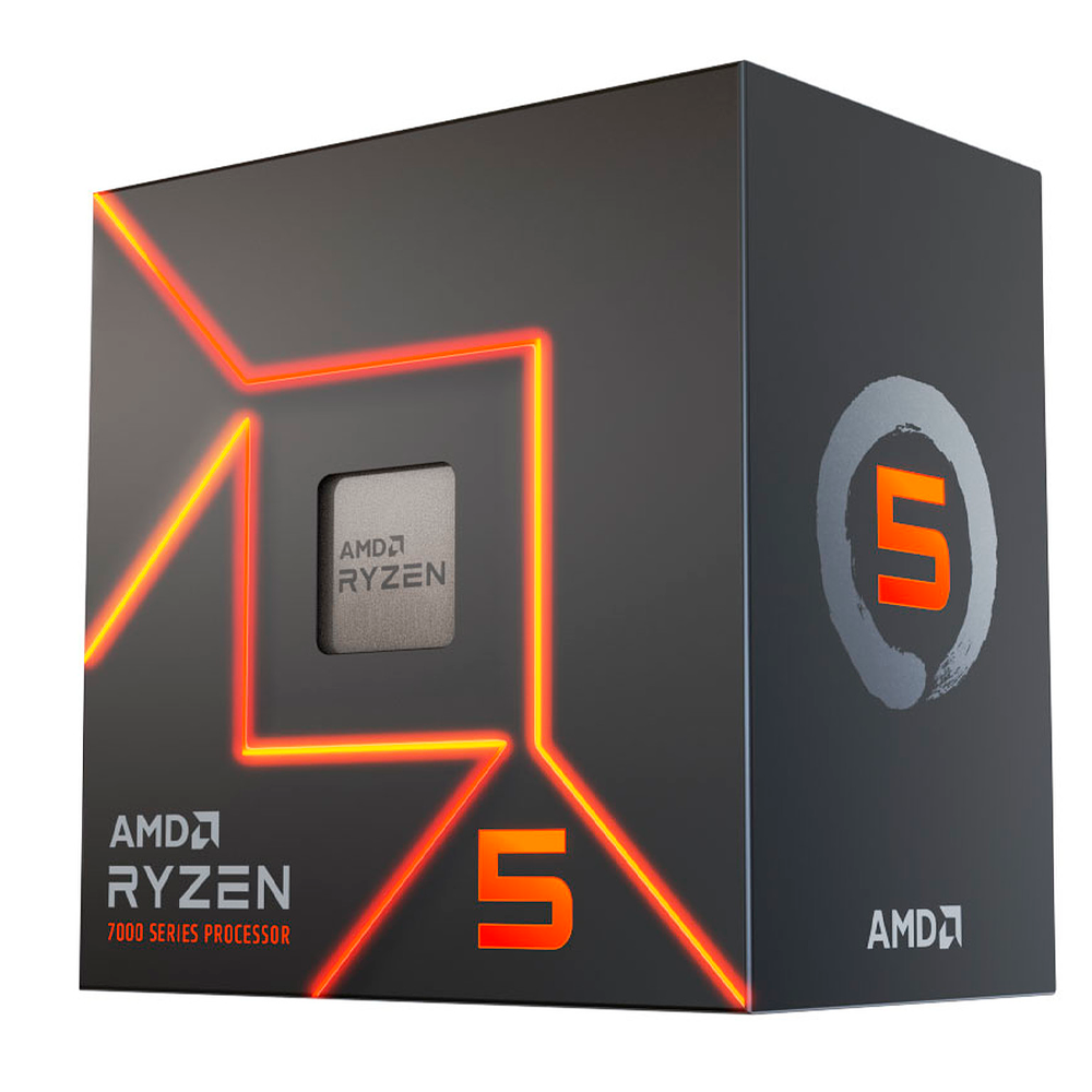 Procesador AMD Ryzen 5 7600 3.8 GHz Socket AM5 65W AMD Radeon Graphics - 100-100001015BOX