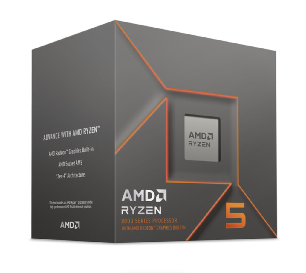 Procesador AMD Ryzen 5 8500G de 6 núcleos y 12 hilos Gráficos Radeon 100-100000931 65W TDP