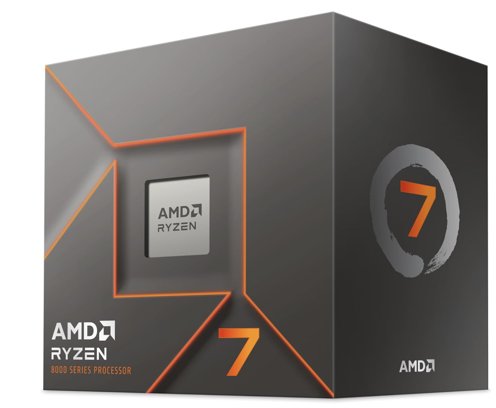 Procesador AMD  Ryzen 7 8700F 8C/16T 4.1-5GHZ  24m AM5 requiere GPU