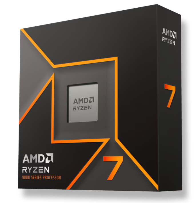 Procesador AMD Ryzen 7 9700X Socket AM5, 3.8 GHz a 5.5 GHz, 65W, 100-100001404WOF