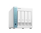 QNAP TS-431K - Servidor NAS - 4 compartimentos - SATA 6Gb/s - RAM 1 GB - Gigabit Ethernet, TS-431K-US