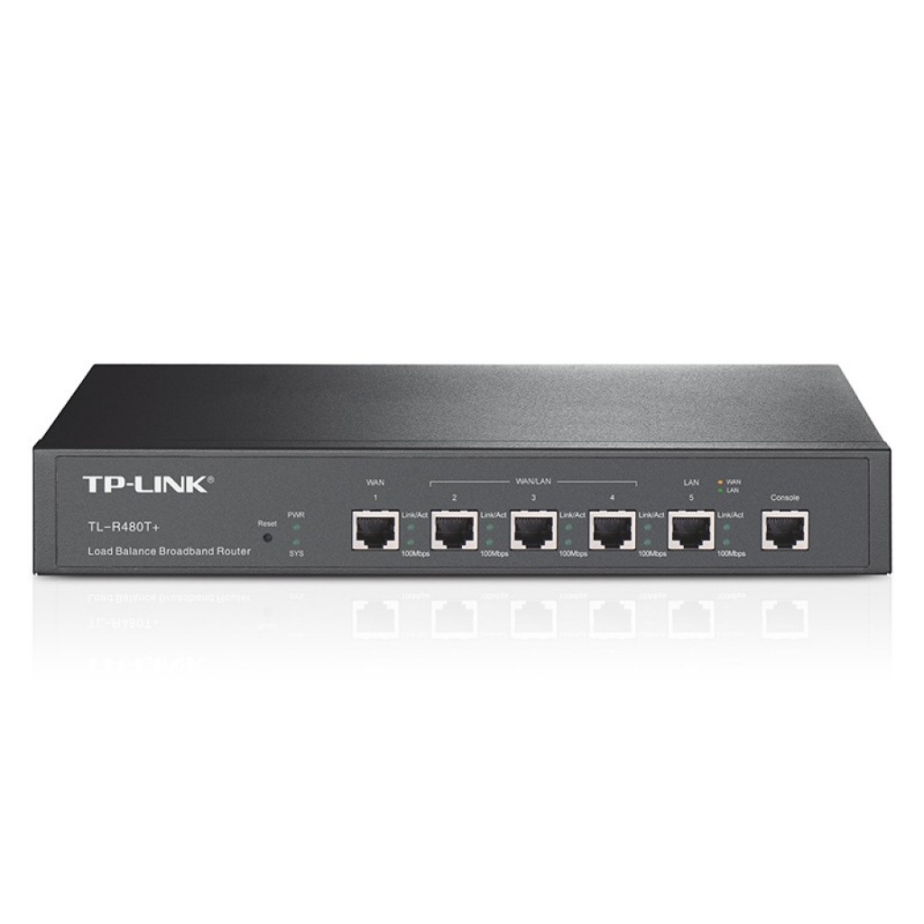 Router Comutador TP-LINK TL-R480T+ Balance de carga banda ancha, 3 Puertos