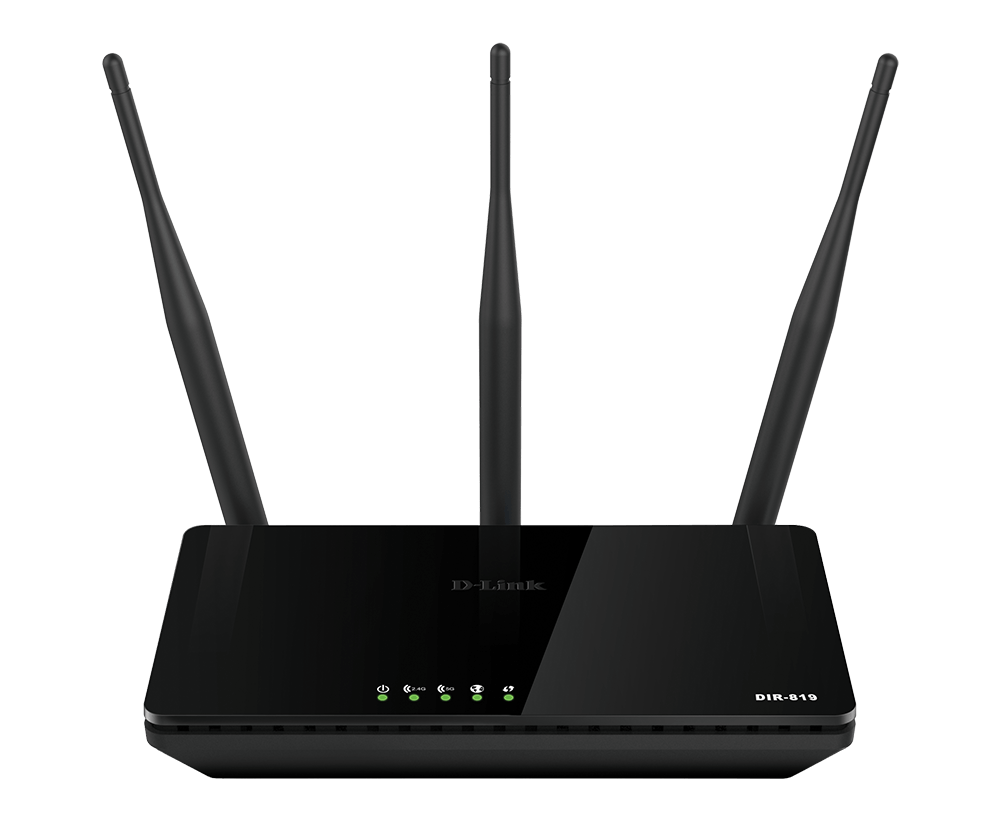 Router D-LINK, DIR-819 Wireless AC750 Dual Band - 300mbps -2.4Ghz 