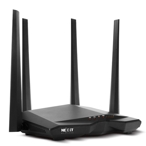 Router Nebula 1200-AC Inalámbrico de Doble Banda 1200Mbps Nexxt