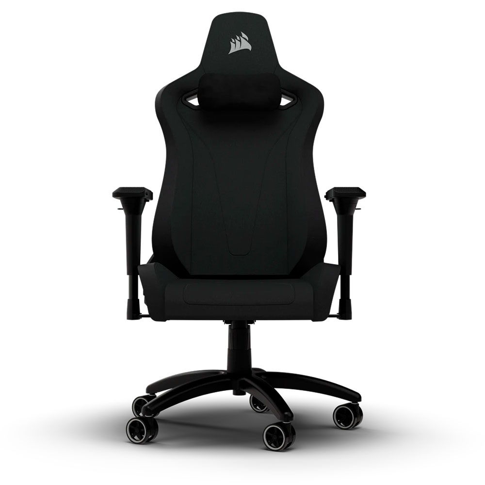SILLA CORSAIR CHAIR TC-200 FABRIC BLACK/BLACK, CF-9010049-W