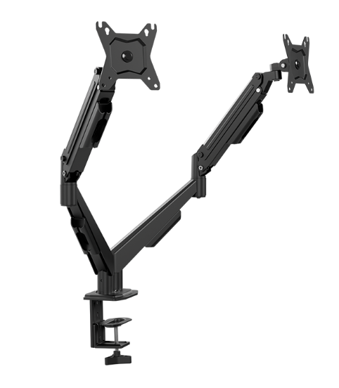 Soporte/Bracket Doble Articulado/Neumatico, Klip Xtreme para Monitores 13-32, KMM-410