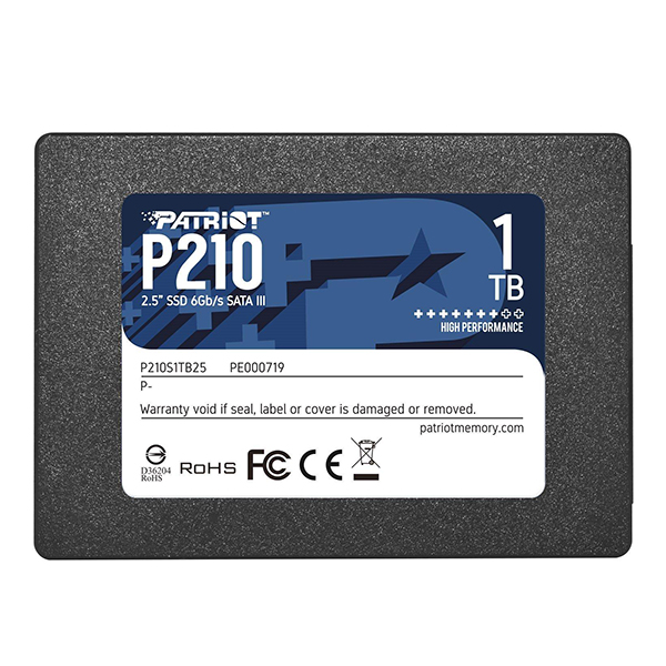 SSD PATRIOT SSD P210 1TB SATA 3 2.5 SSD P210S1TB25