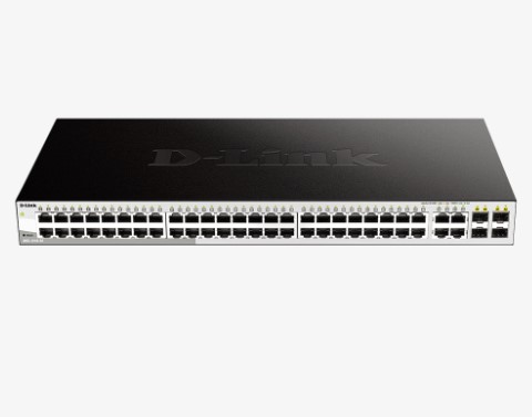 SWITCH D-Link 48P 10/100/1000 5Y, DGS-1210-52