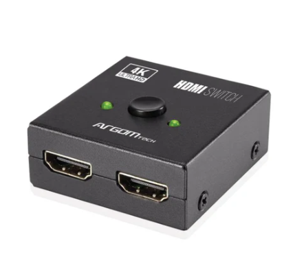 SWITCH SPLITTER HDMI 4K, ARGOM BIDIRECCIONAL 2 EN 1, ARG-AV-5120