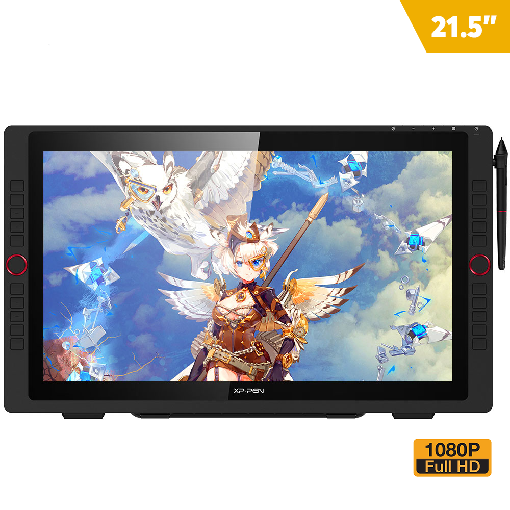 Tableta de dibujo XP PEN Artist 22R PRO, con pantalla de 21.5" Full HD