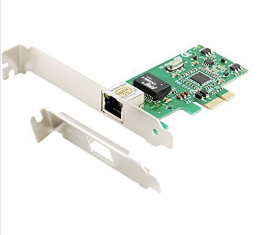 Tarjeta de Red PCI-e 10/100/1000 Low Profile Gen