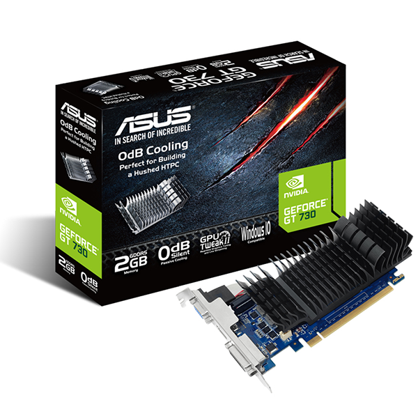 Tarjeta de Video ASUS 2GB GT 730 GT730-SL-2GD5-BRK