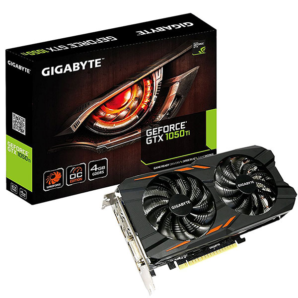 Tarjeta de Video GeForce GTX 1050Ti 4GB OC Gigabyte