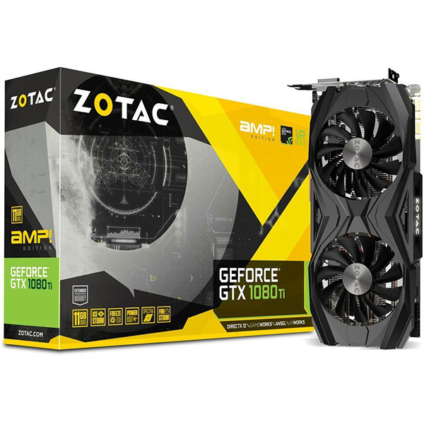 Tarjeta de Video GeForce GTX 1080 Ti AMP Edition 11GB Zotac