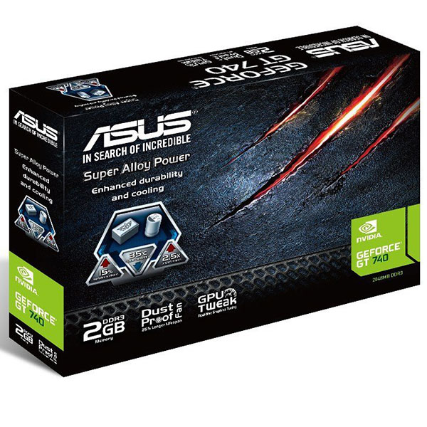 Tarjeta de Video GT 740 2GB Asus